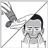 PHILIPS HC7460/15 - Utilizzo dell'accessorio spazzola di pulizia - 1