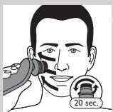 PHILIPS HC7460/15 - Uso del accesorio de cepillo de limpieza - 6