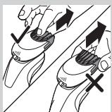 PHILIPS HC7460/15 - Limpar o acessório estilizador de barba - 1