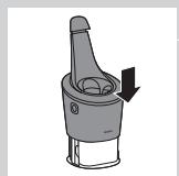 PHILIPS HC7460/15 - Udskifting af SmartClean-systemets patron - 3