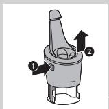 PHILIPS HC7460/15 - Brug af rensebørstetilbehoret - 6