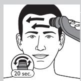 PHILIPS HC7460/15 - Utilisation de larosse nettoyante - 5