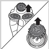 PHILIPS HC7460/15 - Parranajokoneen puhdistaminen juoksevalla vedellä - 7