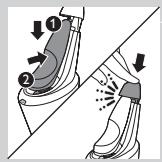 PHILIPS HC7460/15 - Ladda i SmartClean-systemet (endast vissa modeller) - 3