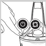 PHILIPS HC7460/15 - Slå apparatet av eller på - 3