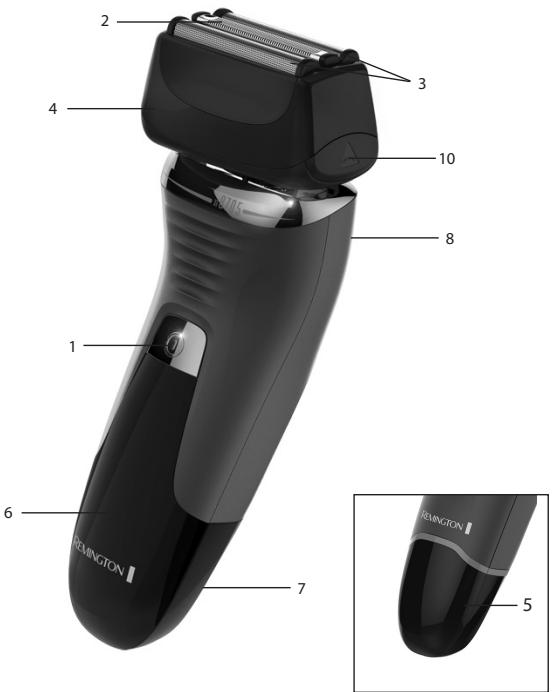 REMINGTON XR1330 HYPER FLEX - IMPORTANT SAFETY INSTRUCTIONS - 1