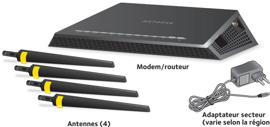 NETGEAR AC810 - Contenu de l'emballage - 1