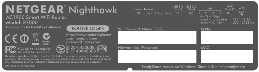 NETGEAR NIGHTHAWK X4S R7800 (WIFI AC WAVE 2) - Réseau WiFi et sécurité - 1