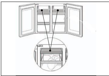 HAIER HFT 610DM7 - Conservation des alimentés de grande capacité - 1
