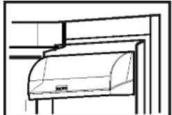 LIEBHERR CNEF 4015 - Déplacer les balconnets de contre-porte - 2