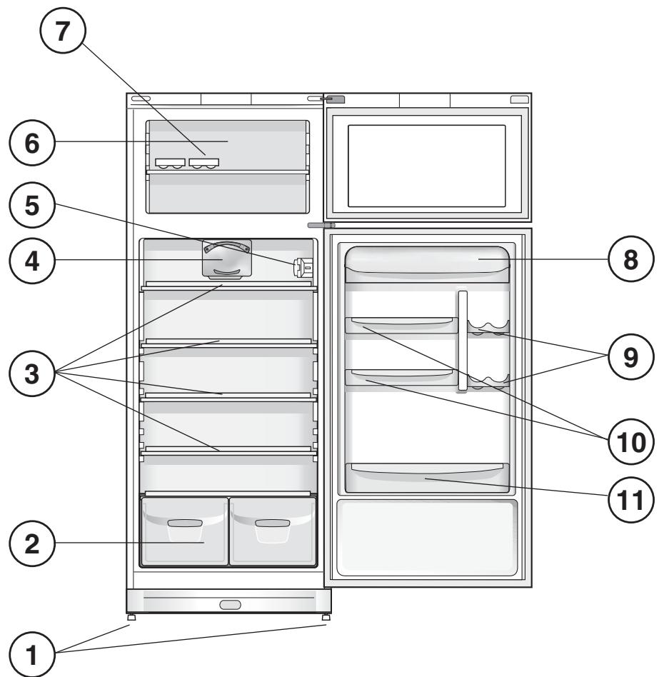 INDESIT LR8 S1 K - LR8 S1 S B - LR8 S1 W B - LR8S1FW - F - 1