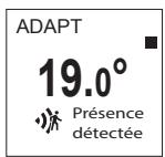 ADAPT 19.0° Présence détectée