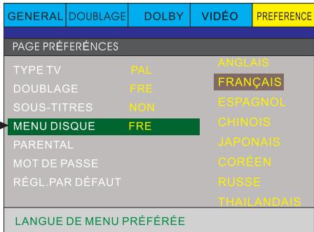 PEEKTON 6024 & PK 6024,MV - Page PREFERENCES - 4