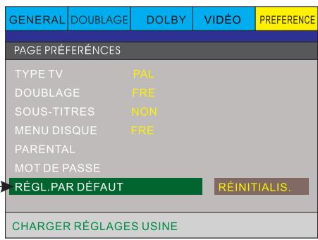 PEEKTON 6024 & PK 6024,MV - Page REGLAGES mot de passer - 4
