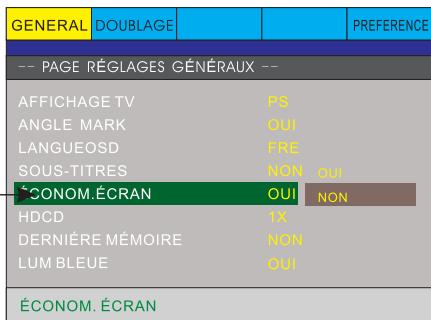 PEEKTON 6024 & PK 6024,MV - Page REGLAGES generaux-suite) - 6