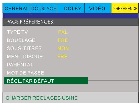 PEEKTON 6024 & PK 6024,MV - Page REGLAGES mot de passer - 3