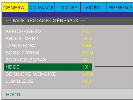 PEEKTON 6024 & PK 6024,MV - Page REGLAGES generaux-suite) - 1