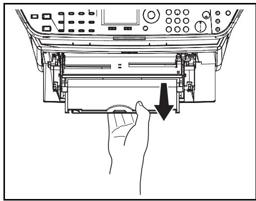 KYOCERA KM 1500 & KM-1500,MV - Chargement du papier dans le bac MF - 2