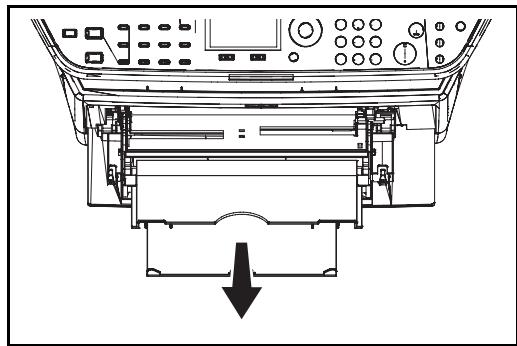 KYOCERA KM 1500 & KM-1500,MV - Chargement du papier dans le bac MF - 3