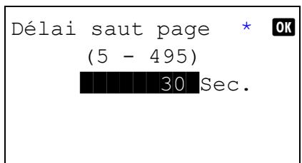 KYOCERA KM 1500 & KM-1500,MV - Délai saut page - 3