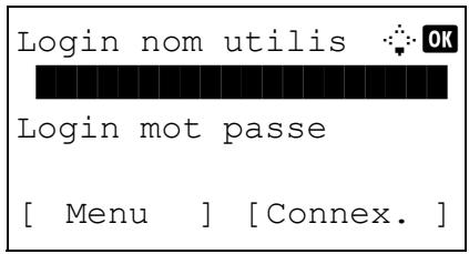 KYOCERA KM 1500 & KM-1500,MV - Sélection de la langue d'affichage ([Langue]) - 2