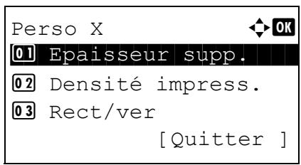 KYOCERA KM 1500 & KM-1500,MV - Types et grammages de papier - 12