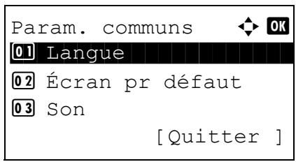 KYOCERA KM 1500 & KM-1500,MV - Activation/désactivation de la veille auto - 2