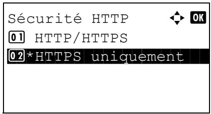 KYOCERA KM 1500 & KM-1500,MV - Sécurité HTTP - 6
