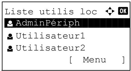 KYOCERA KM 1500 & KM-1500,MV - Modification des propriétés utiliser - 5