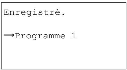 KYOCERA KM 1500 & KM-1500,MV - Enregistrement des paramètres - 1