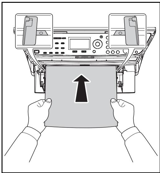 KYOCERA KM 1500 & KM-1500,MV - Chargement du papier dans le bac MF - 5