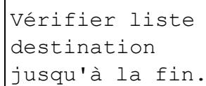 KYOCERA KM 1500 & KM-1500,MV - Écran de confirmation de destination - 4