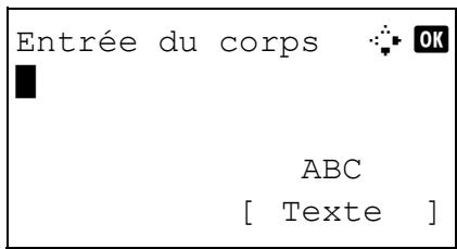 KYOCERA KM 1500 & KM-1500,MV - Saisie de l'objet et du corps - 3