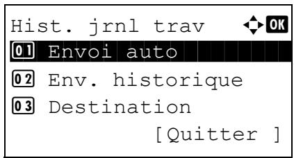 KYOCERA KM 1500 & KM-1500,MV - Transmission automatique de l'histoire du journal des travaux - 1