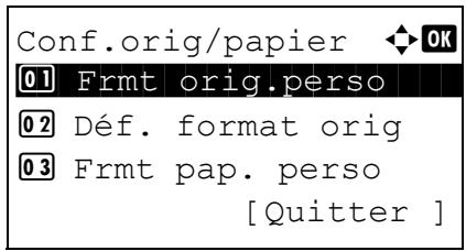 KYOCERA KM 1500 & KM-1500,MV - Action pour papier spécial - 13