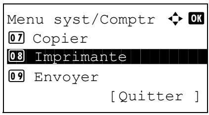 KYOCERA KM 1500 & KM-1500,MV - Sélection de l'émulation - 1