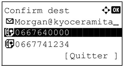 KYOCERA KM 1500 & KM-1500,MV - Pour l'envoi vers dossier (FTP) - 1