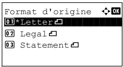 KYOCERA KM 1500 & KM-1500,MV - Format de l'original - 2