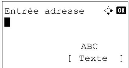 KYOCERA KM 1500 & KM-1500,MV - Saisie d'adresse e-mail - 2