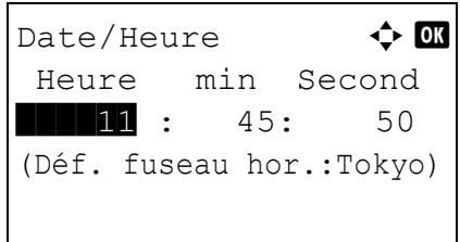 KYOCERA KM 1500 & KM-1500,MV - Date/heure - 6