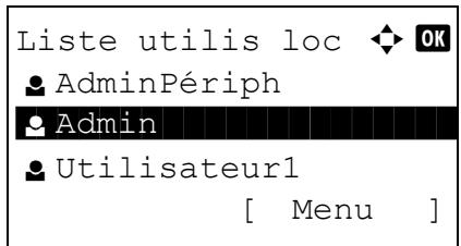 KYOCERA KM 1500 & KM-1500,MV - Modification des propriétés utiliser - 6