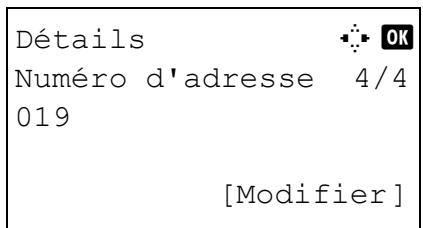 KYOCERA KM 1500 & KM-1500,MV - Saisir du numero d'adresse - 1