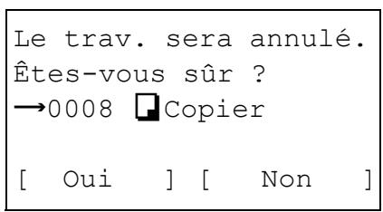 KYOCERA KM 1500 & KM-1500,MV - Annulation de travaux - 4