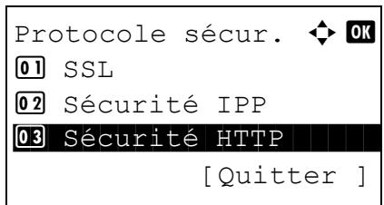 KYOCERA KM 1500 & KM-1500,MV - Sécurité HTTP - 5