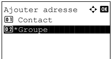 KYOCERA KM 1500 & KM-1500,MV - Ajout d'un groupe - 5