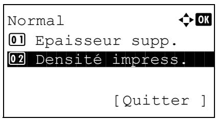 KYOCERA KM 1500 & KM-1500,MV - Types et grammages de papier - 7