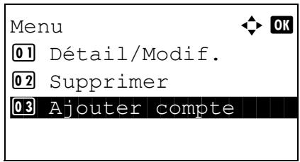 KYOCERA KM 1500 & KM-1500,MV - Gestion des comptes - 7