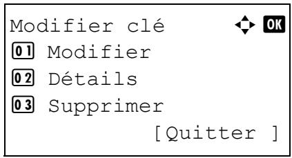 KYOCERA KM 1500 & KM-1500,MV - Modification d'une touche unique - 2