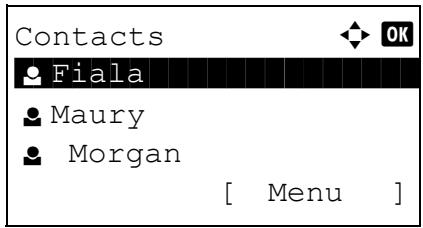 KYOCERA KM 1500 & KM-1500,MV - Saisie d'un membre du groupe - 4
