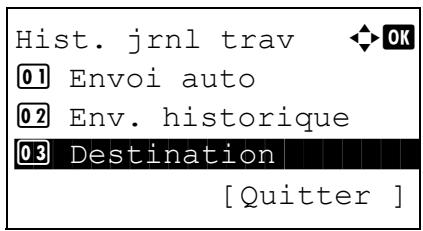 KYOCERA KM 1500 & KM-1500,MV - Sélection de la destination - 1